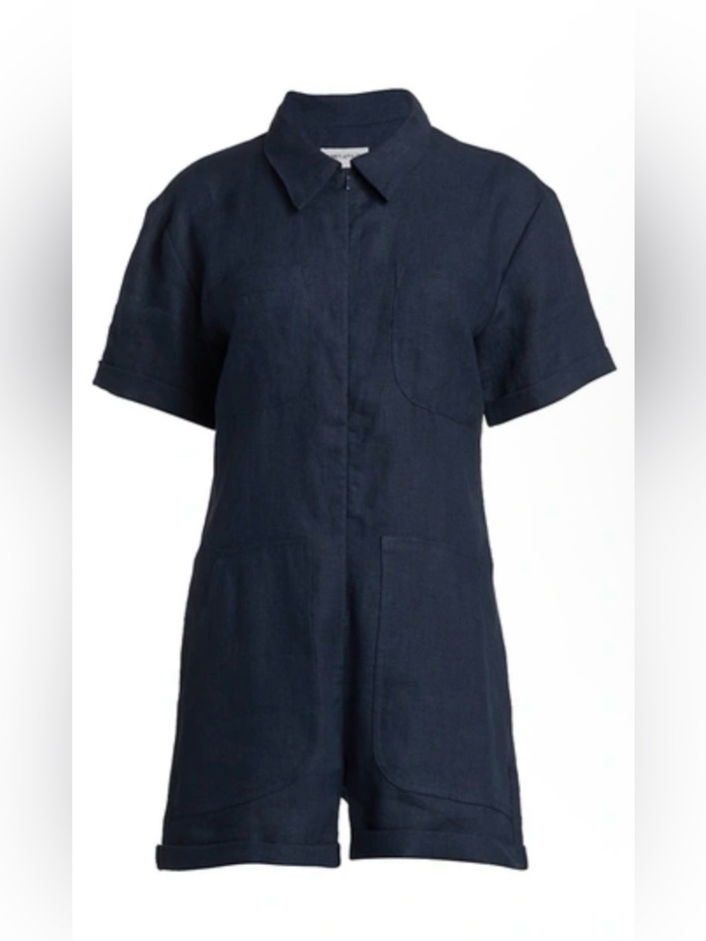 EUC: RIVET UTILITY + Net Sustain Influencer Linen In Navy, sz Small